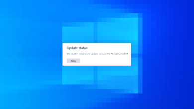 We Couldn’t Install Some Updates Because The PC Was Turned Off